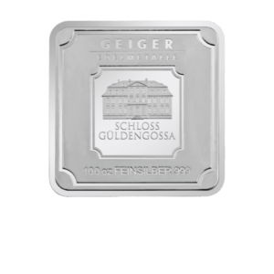 Geiger Edelmetalle AG 100oz Silver Bar