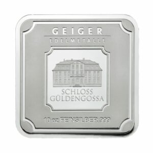 Geiger Edelmetalle AG 10oz Silver Bar
